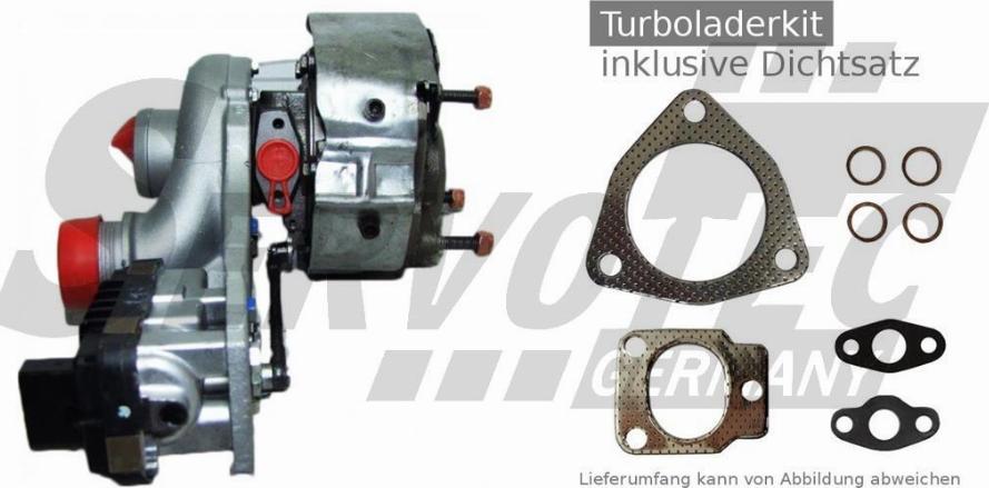 SERVOTEC STTC0343XKIT - Турбина, компрессор www.autospares.lv