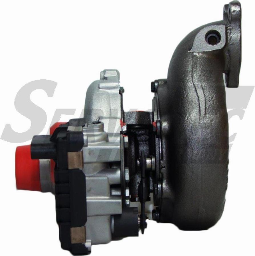 SERVOTEC STTC0255 - Турбина, компрессор www.autospares.lv