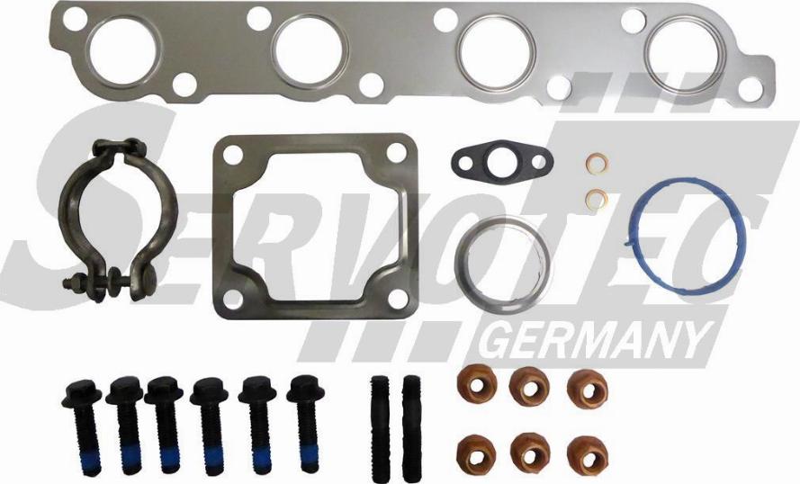 SERVOTEC STTC0243XKIT - Турбина, компрессор www.autospares.lv