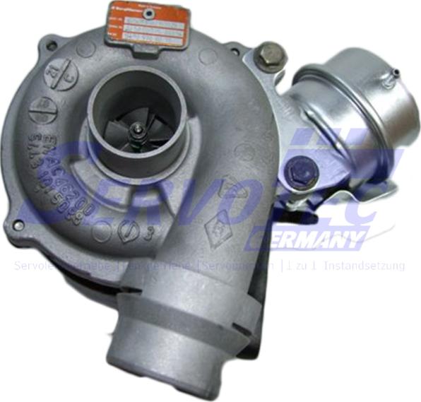 SERVOTEC STTC0229 - Турбина, компрессор www.autospares.lv