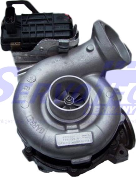 SERVOTEC STTC0226 - Турбина, компрессор www.autospares.lv