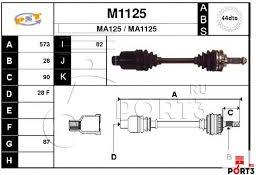 Shaftec FO143AR - Piedziņas vārpsta www.autospares.lv