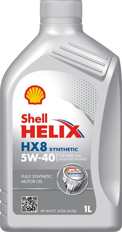 Shell 5W40 HELIX HX8 SYNTHETIC 1L - Motoreļļa www.autospares.lv