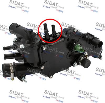 Sidat 94.892A2 - Termostats, Dzesēšanas šķidrums www.autospares.lv