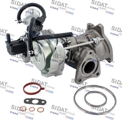 Sidat 49.954 - Турбина, компрессор www.autospares.lv