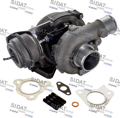 Sidat 49.548 - Турбина, компрессор www.autospares.lv