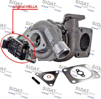 Sidat 49.251 - Kompresors, Turbopūte autospares.lv