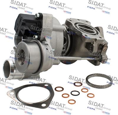 Sidat 49.236 - Kompresors, Turbopūte www.autospares.lv