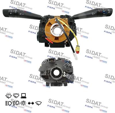 Sidat 431236 - Slēdzis uz stūres statnes www.autospares.lv