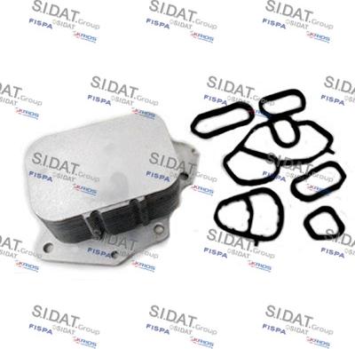 Sidat 590051 - Eļļas radiators, Motoreļļa www.autospares.lv