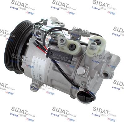 Sidat 1.5499A - Compressor, air conditioning www.autospares.lv