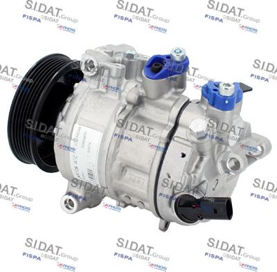 Sidat 1.5507A - Compressor, air conditioning www.autospares.lv