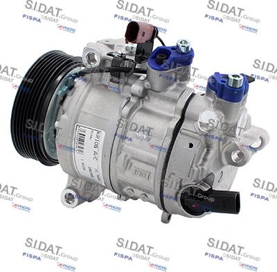 Sidat 1.5515A - Compressor, air conditioning www.autospares.lv