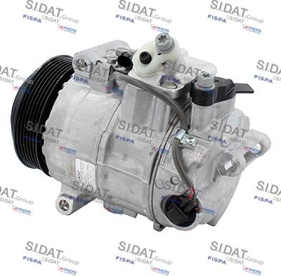 Sidat 1.5525 - Compressor, air conditioning www.autospares.lv