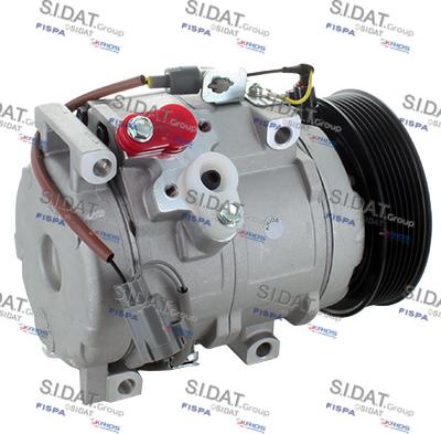 Sidat 1.5351A - Compressor, air conditioning www.autospares.lv