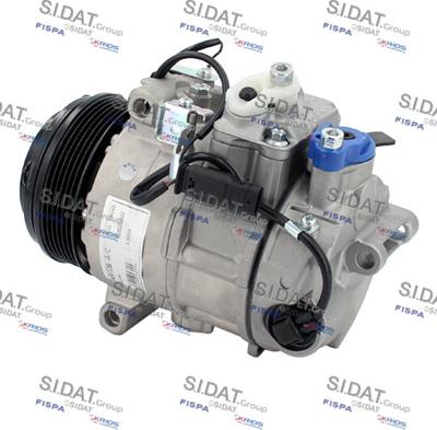 Sidat 1.5385A - Compressor, air conditioning www.autospares.lv