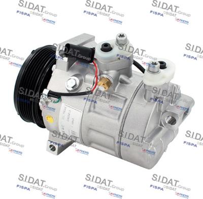 Sidat 1.1484A - Compressor, air conditioning www.autospares.lv