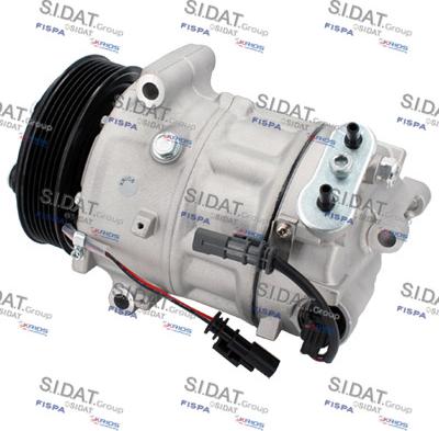 Sidat 1.1471A - Compressor, air conditioning www.autospares.lv