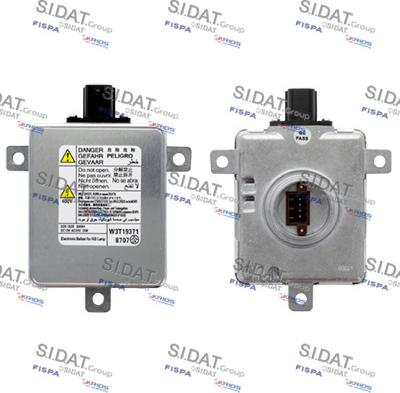 Sidat 12705A2 - Control Unit, lights www.autospares.lv