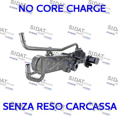 Sidat 83.999R - Izpl. gāzu recirkulācijas vārsts www.autospares.lv