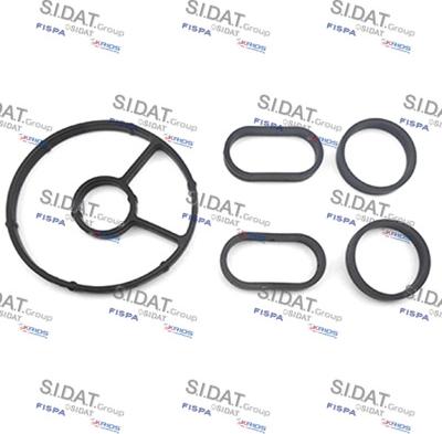 Sidat 83.01623 - Gasket Set, oil cooler www.autospares.lv