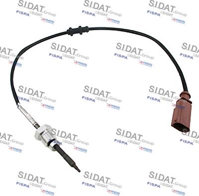 Sidat 82.117A2 - Датчик, температура выхлопных газов www.autospares.lv