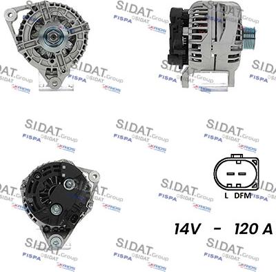 Sidat A12BH0905A2 - Ģenerators autospares.lv