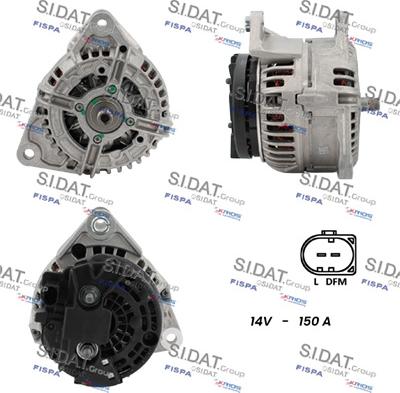 Sidat A12BH0920 - Ģenerators autospares.lv