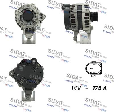 Sidat A12BH0972 - Ģenerators autospares.lv