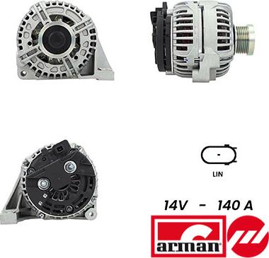 Sidat A12BH0440AS - Alternator www.autospares.lv