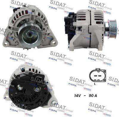 Sidat A12BH0580A2 - Ģenerators autospares.lv