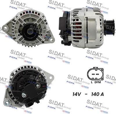 Sidat A12BH0019A2 - Ģenerators autospares.lv