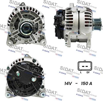 Sidat A12BH0145A2 - Ģenerators autospares.lv