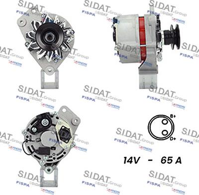 Sidat A12BH0129A2 - Ģenerators autospares.lv