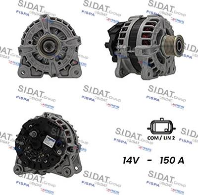 Sidat A12BH0173A2 - Ģenerators autospares.lv