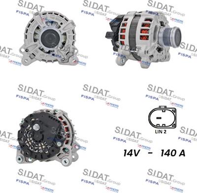 Sidat A12BH0879 - Ģenerators autospares.lv