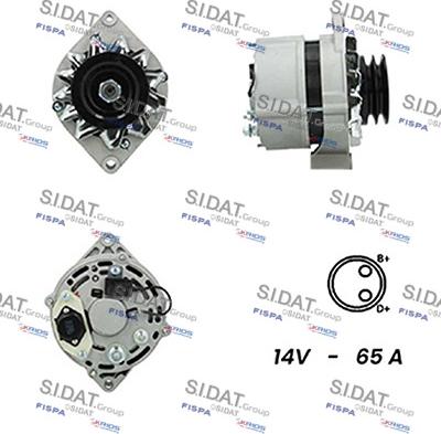 Sidat A12BH0311A2 - Ģenerators autospares.lv