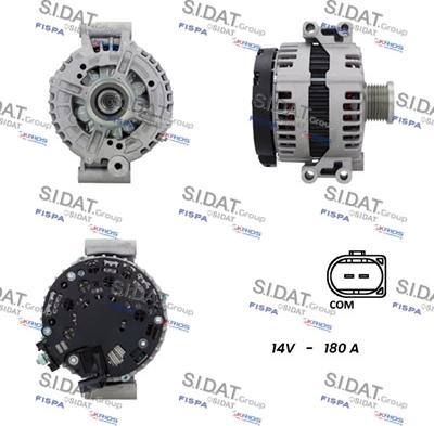 Sidat A12BH0777 - Ģenerators autospares.lv