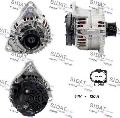 Sidat A12BH1049 - Ģenerators autospares.lv