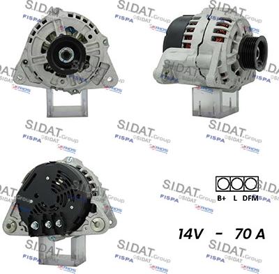 Sidat A12BH1038A2 - Ģenerators autospares.lv