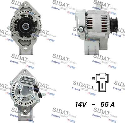 Sidat A12DE0623A2 - Ģenerators autospares.lv