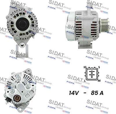 Sidat A12DE0052A2 - Ģenerators autospares.lv