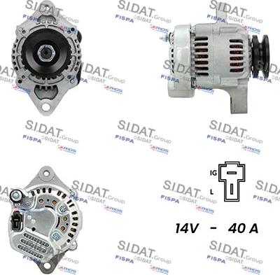 Sidat A12DE0066A2 - Ģenerators autospares.lv