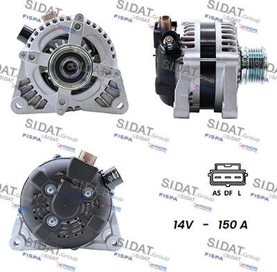 Sidat A12DE0006A2 - Ģenerators www.autospares.lv