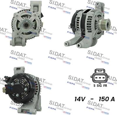 Sidat A12DE0155A2 - Ģenerators autospares.lv