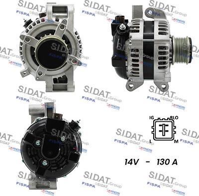 Sidat A12DE0119A2 - Ģenerators autospares.lv