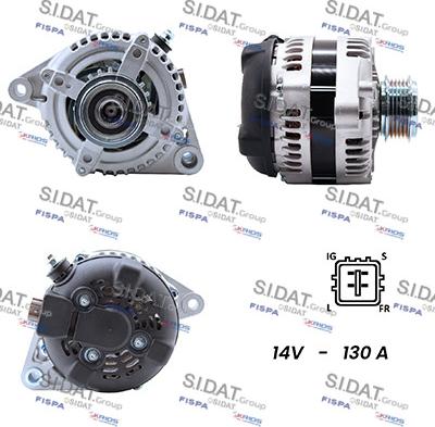 Sidat A12DE0118A2 - Ģenerators autospares.lv