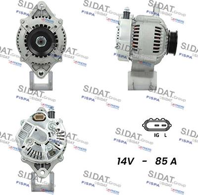 Sidat A12DE0710A2 - Ģenerators autospares.lv