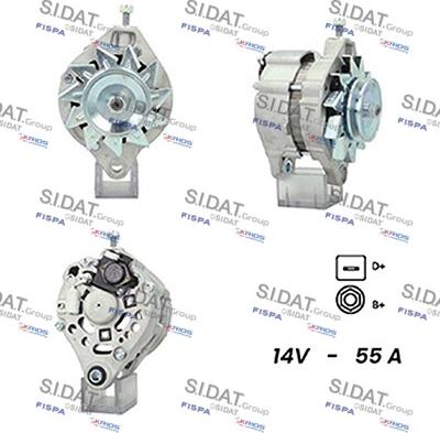 Sidat A12DE1115A2 - Ģenerators www.autospares.lv