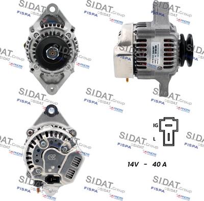 Sidat A12DE1224 - Ģenerators autospares.lv